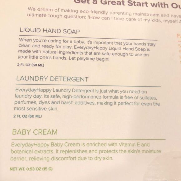 Everyday Happy Family Care Kit Sample Box - Picture 4 of 8